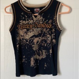 Harley Davidson sleeveless shirt